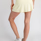 Butter Skort Lemon