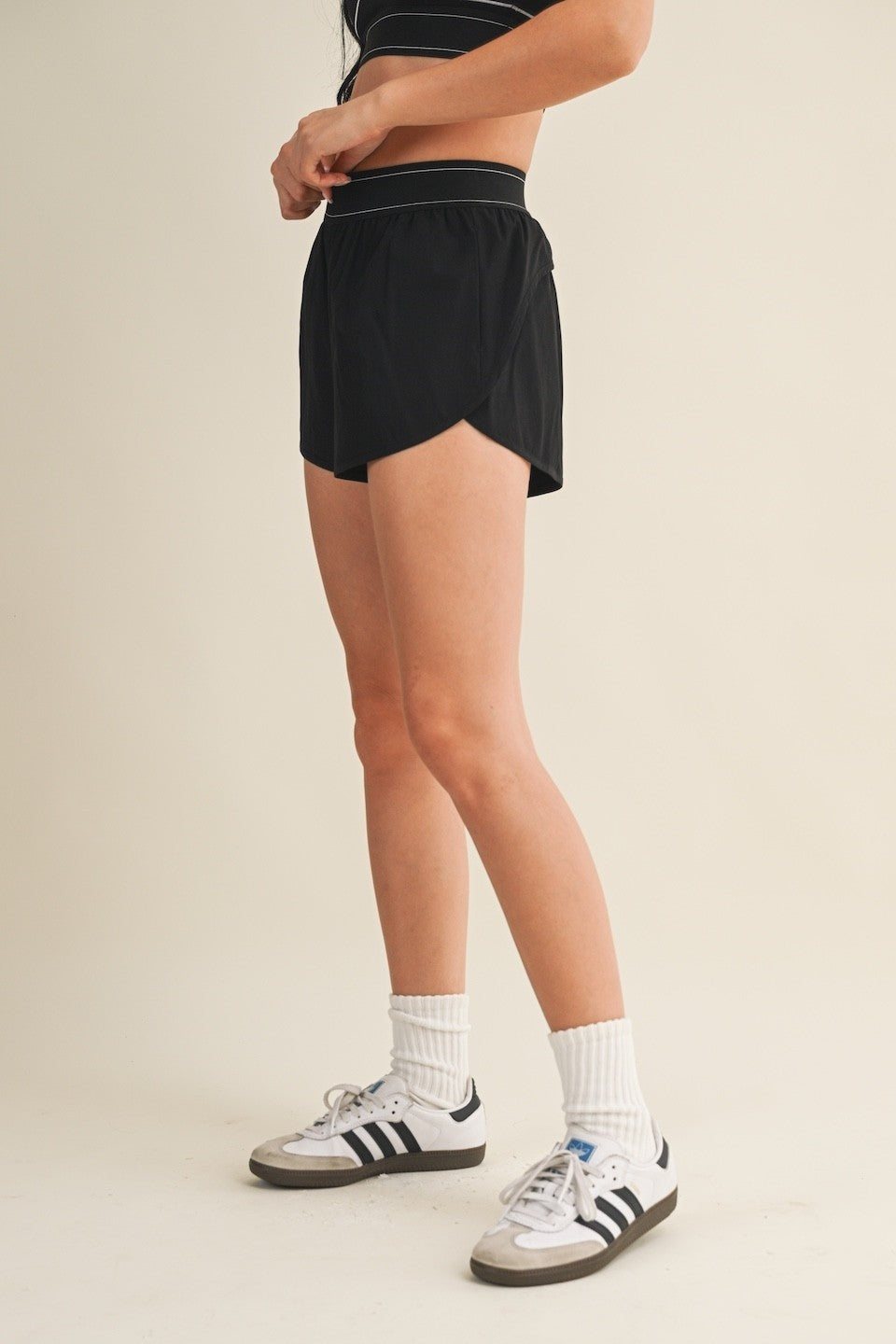 Kalani Black Shorts