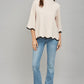 Faith Scalloped Top