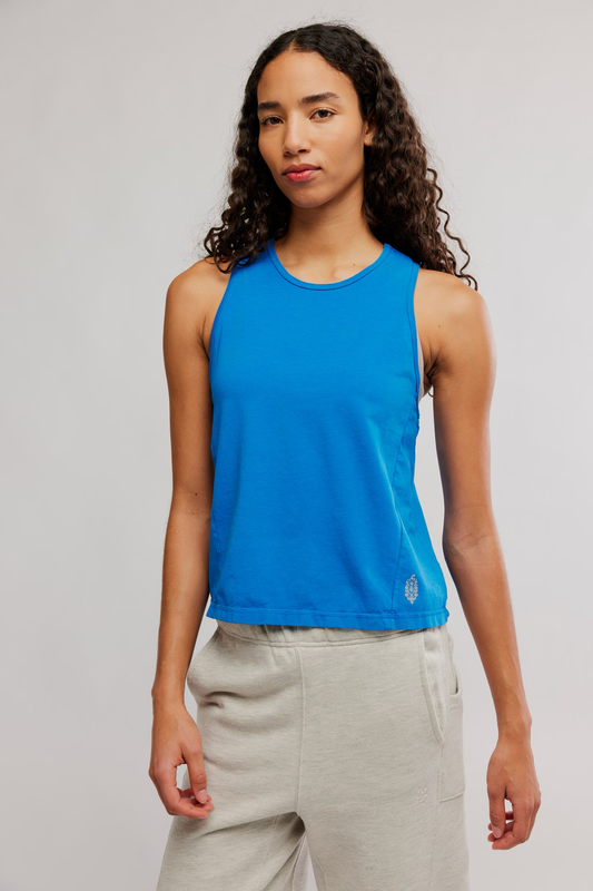 HOT SHOT TWIST TANK / LIGHT COBALT