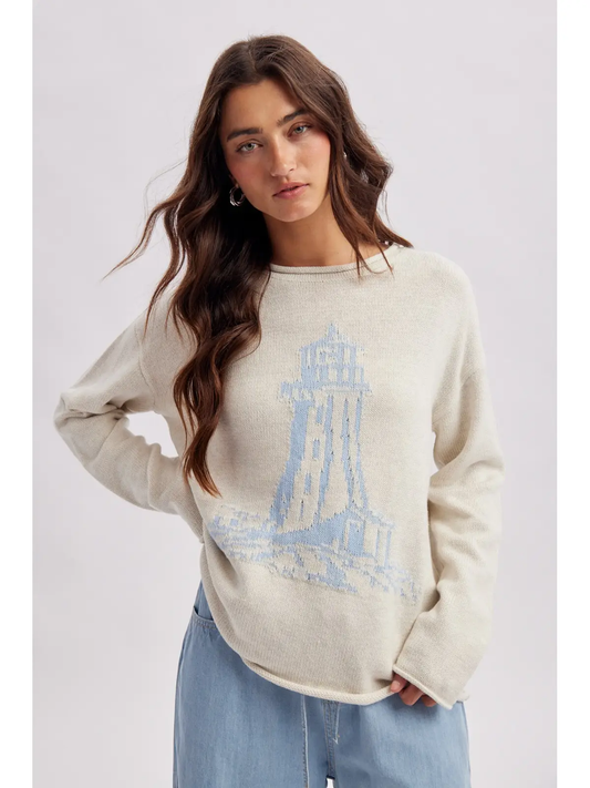 Willow Lighthouse Sweater