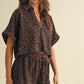 Kate Leopard Short Sleeve Set