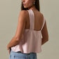 Lily Baby Pink Satin Top