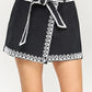 Skylar Embroidery Skort