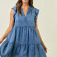 Daphne Dark Denim Dress