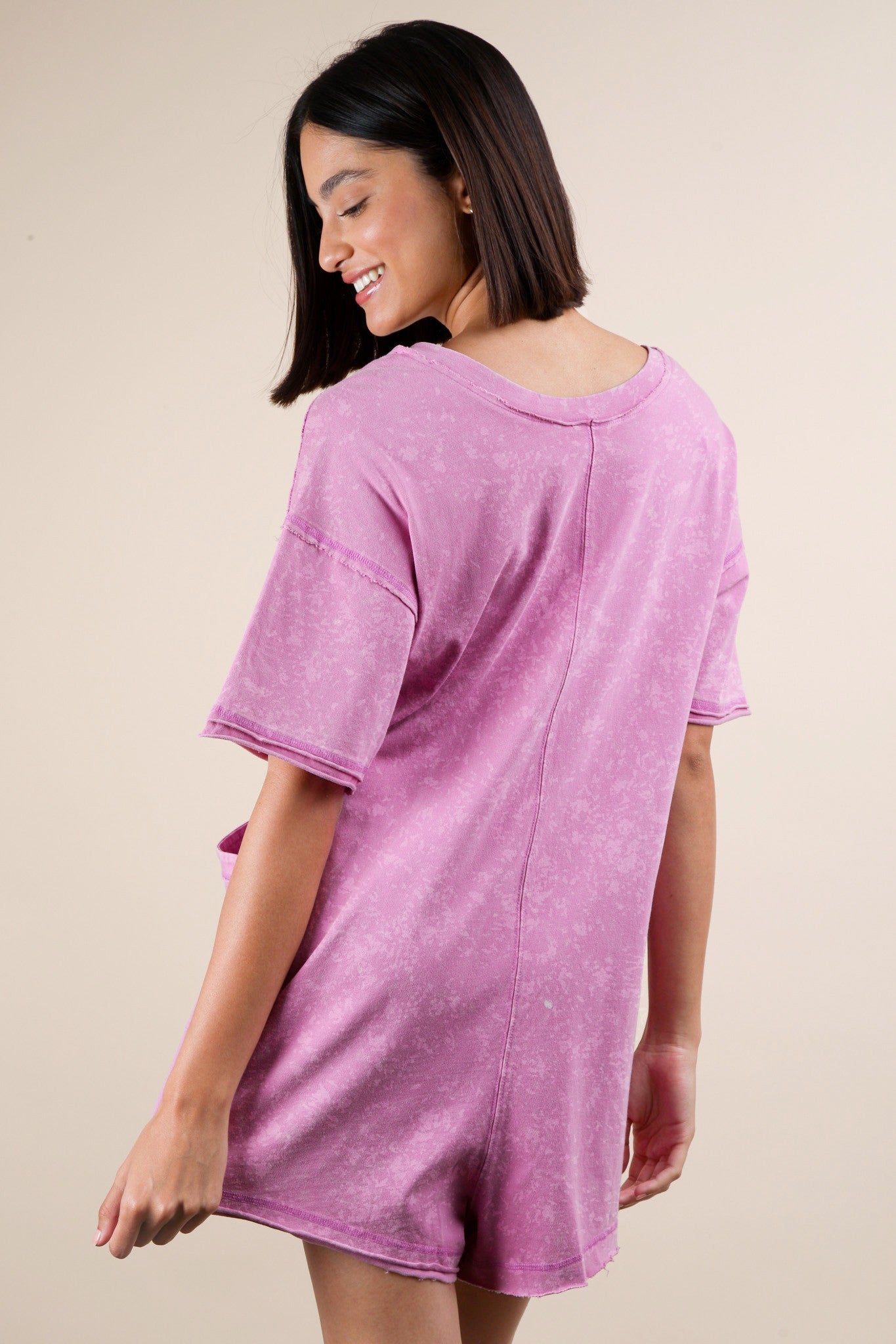 Jayla Orchid Romper