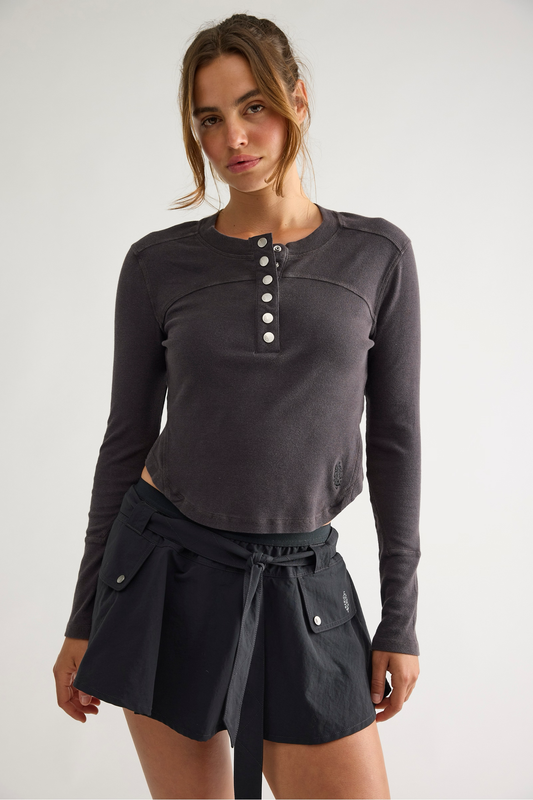 COOL DOWN CREW SOLID / BLACK