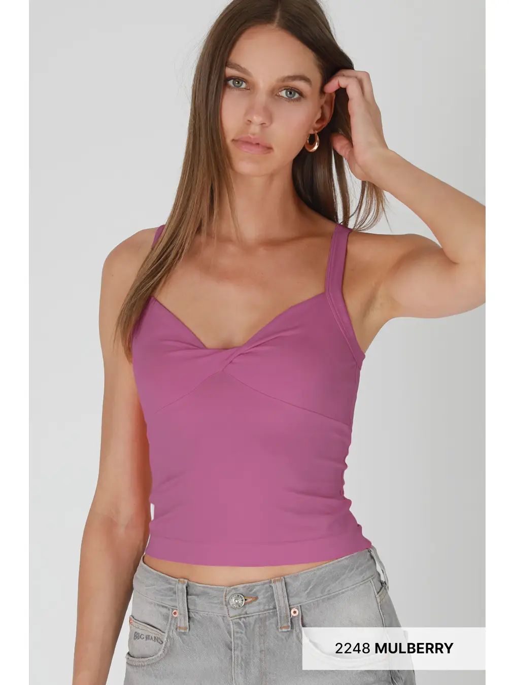 Double Twist Top MULTIPLE COLORS