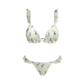 Santa Rosa Bikini Blue Floral Bottoms