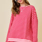 Darla Pink Striped Top
