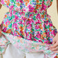 Dallas magenta dress