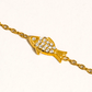MULTIPLE STYLES Quincee 18K Gold Non-Tarnish Summer Ocean Cz Bracelet