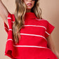 Darla Red Sweater