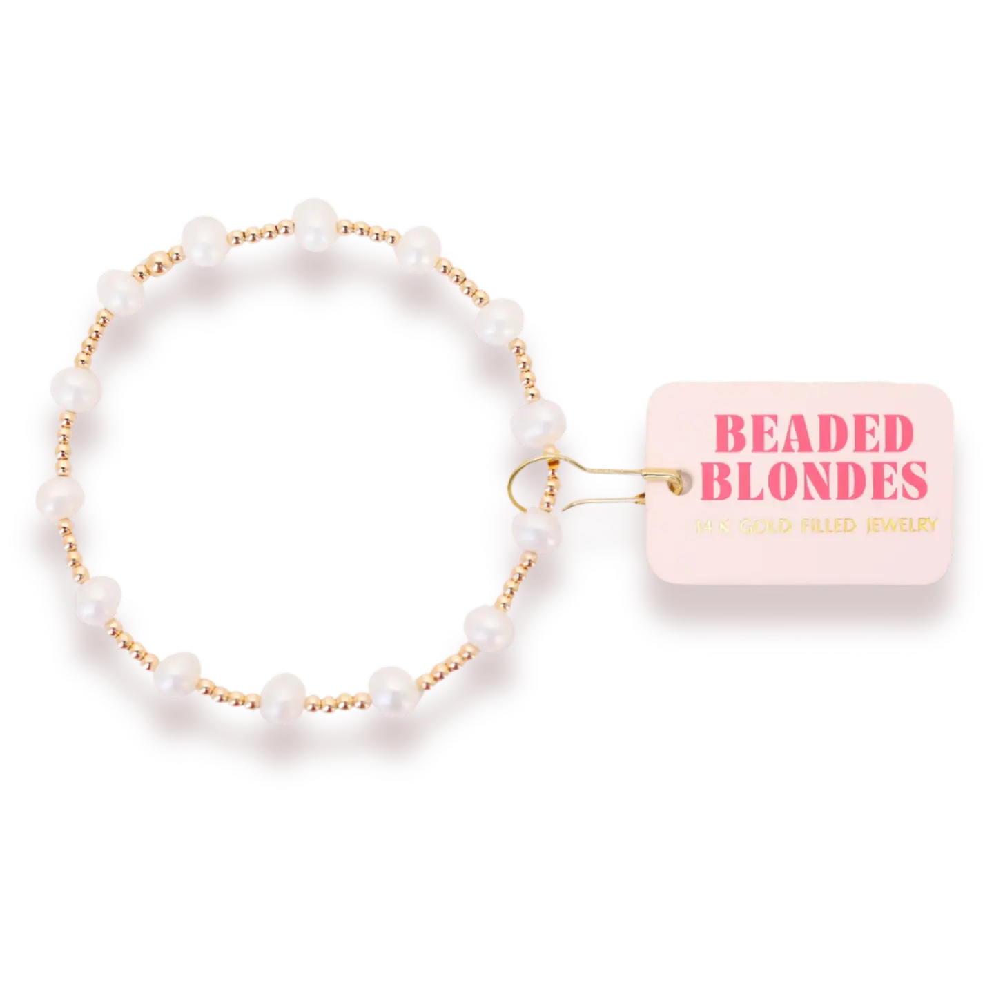 Lolo Pearl Bracelet in Gold Standard 6.75 inch