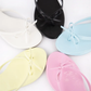 Thin Strap Bow Detail Thong Flat Sandals Pink