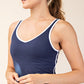 Navy and White Active Shortsie