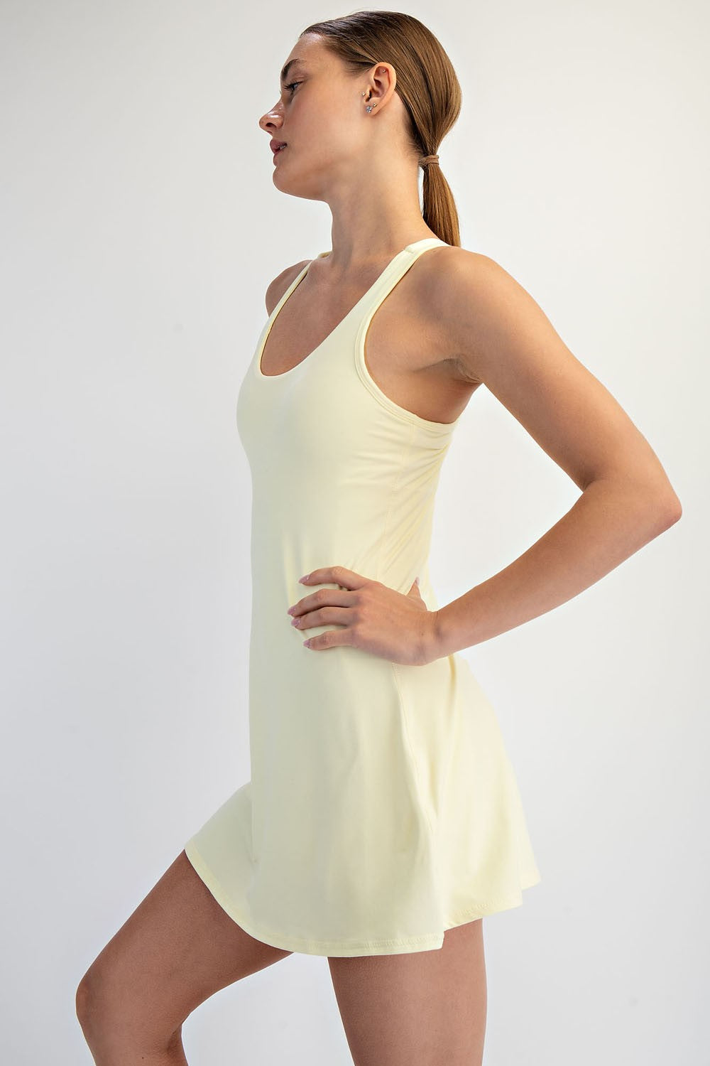 Tennis Romper Dress Lemonilla