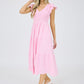 Becky Pink Maxi Dress