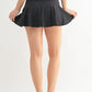 Crossover Waist Circle Skort