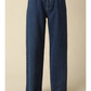 Cora Drawstring Wide Leg Jeans