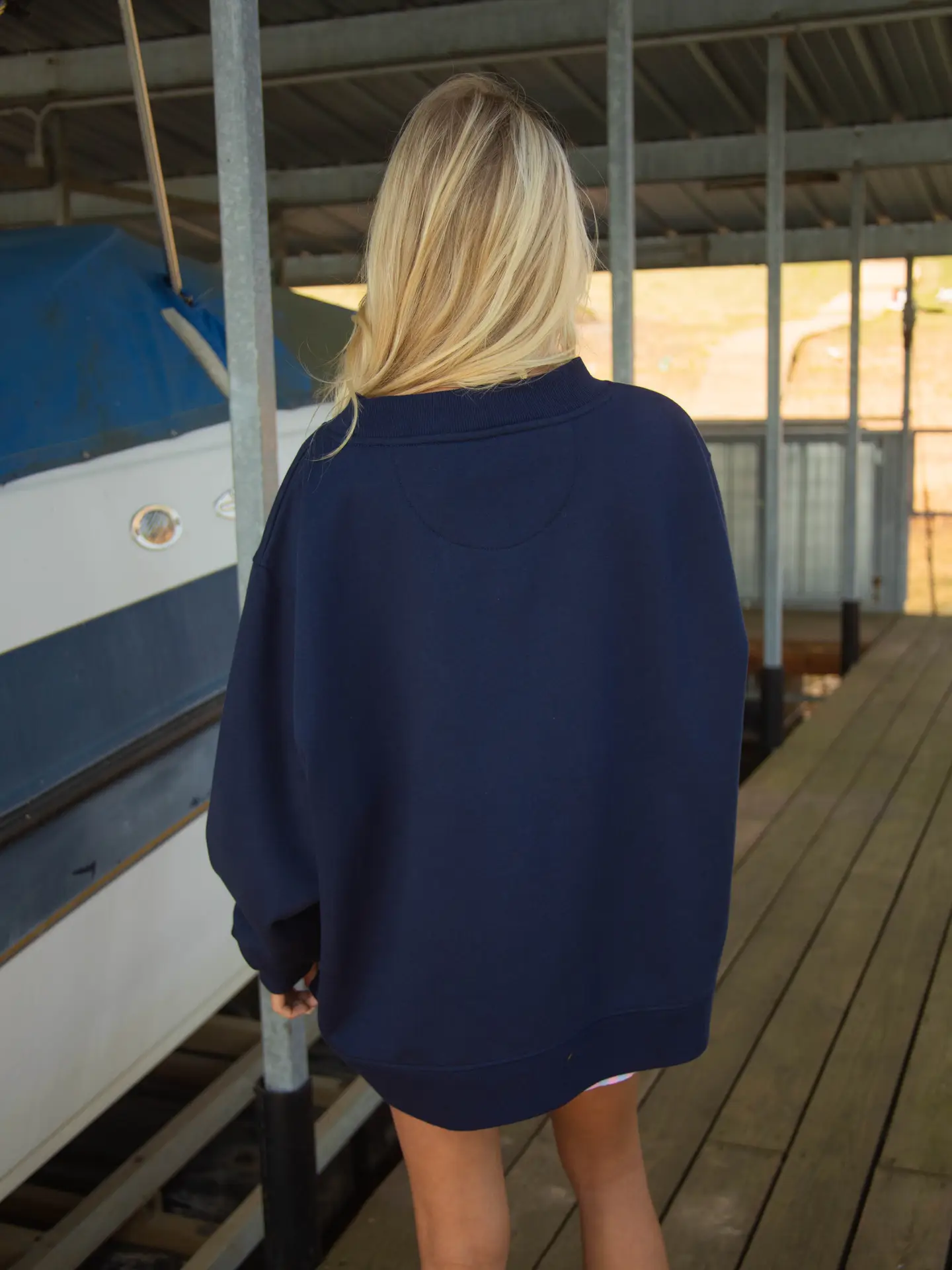 Lake It Easy Mockneck