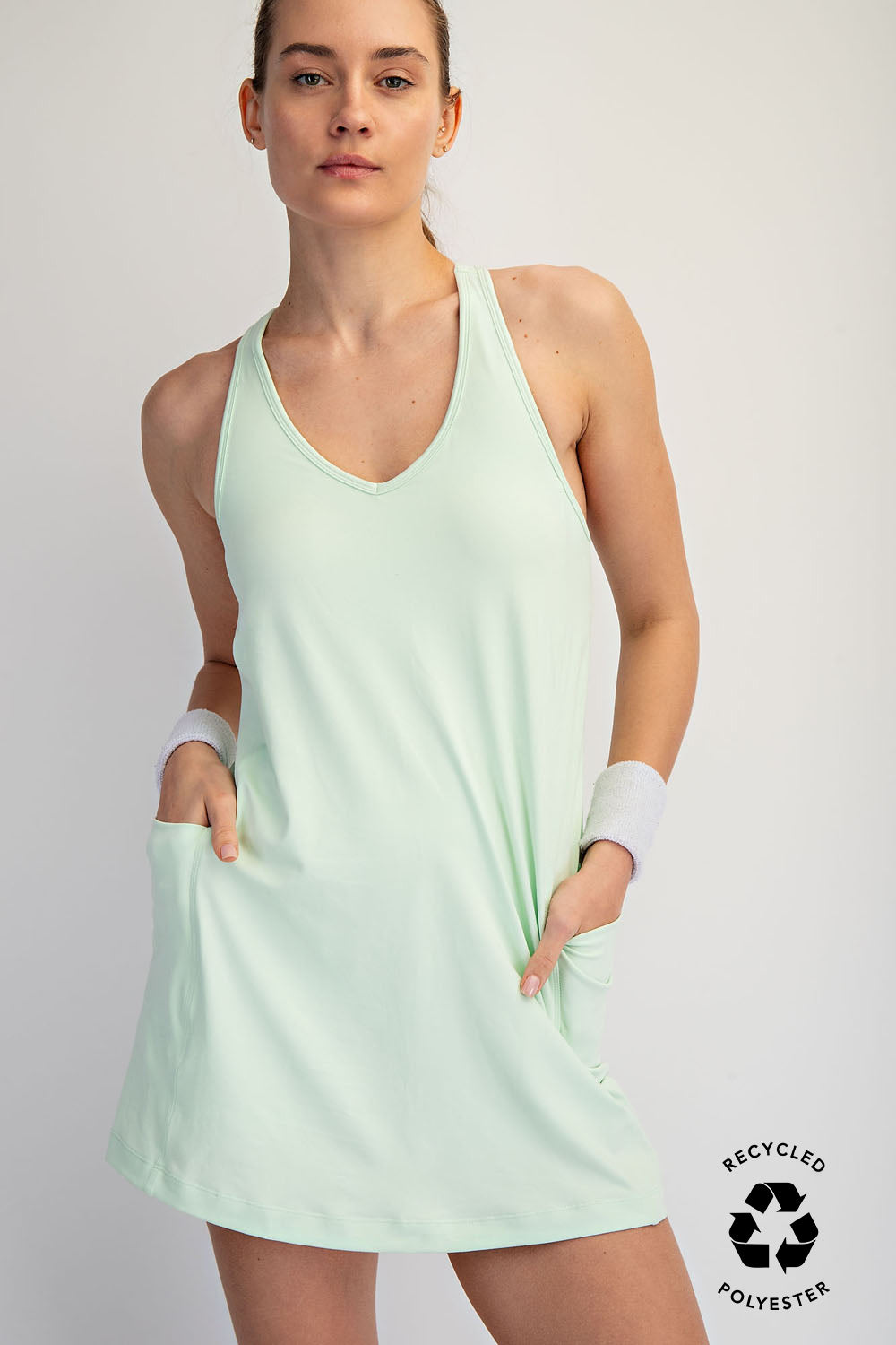 Butter V Shaped Skort Soft Mint