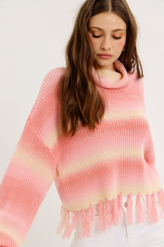 Iris Peach Sweater