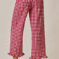 Sarah Gingham Pants