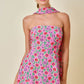 Darla Pink Floral Scarf Dress