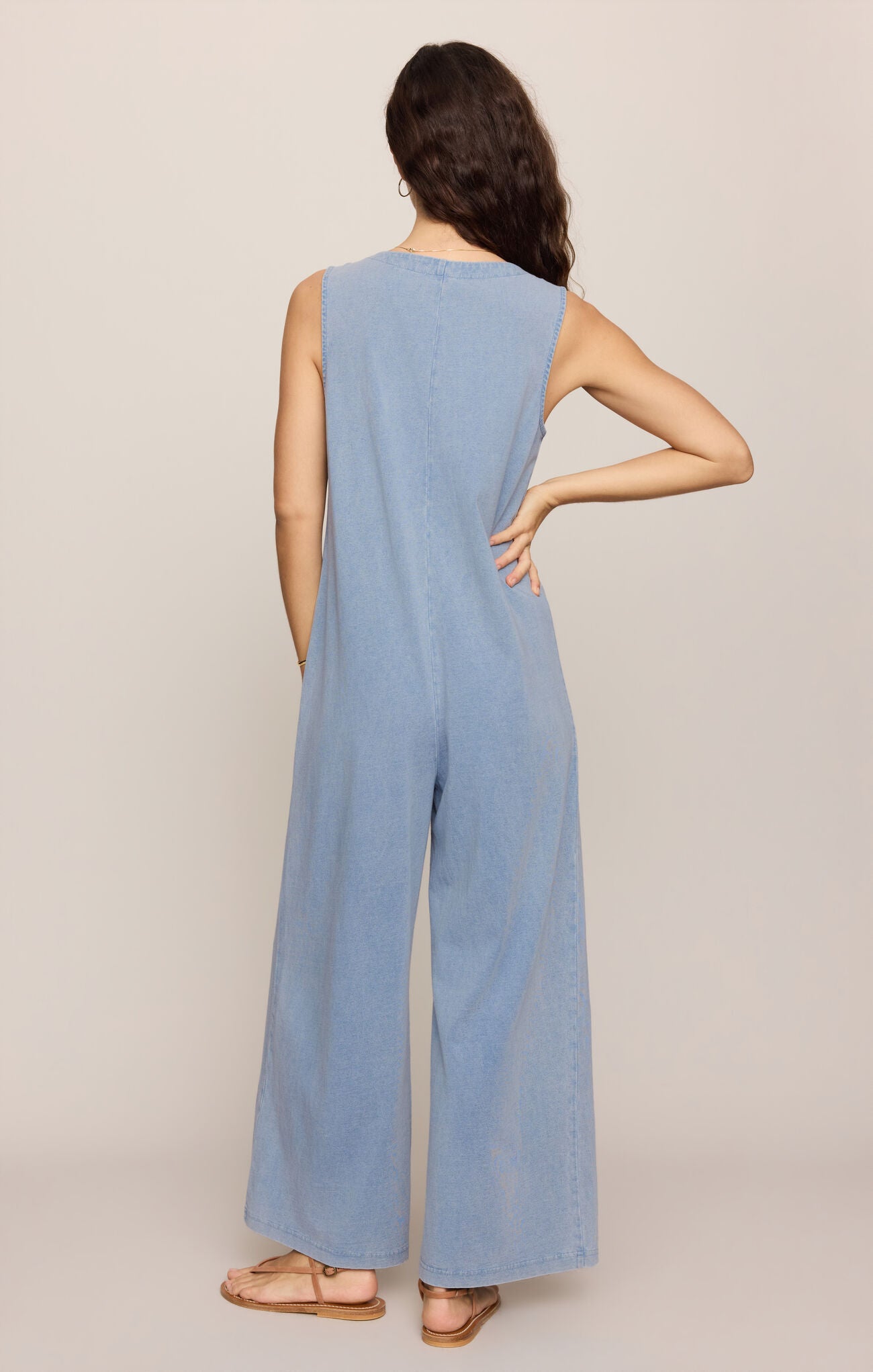 Z SUPPPLY Solace Denim Jumpsuit