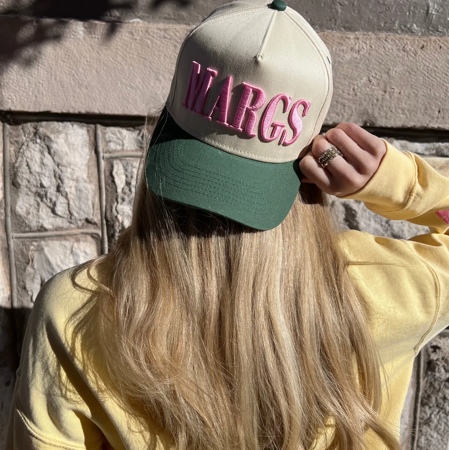 Margs 3D Vintage Trucker Hat