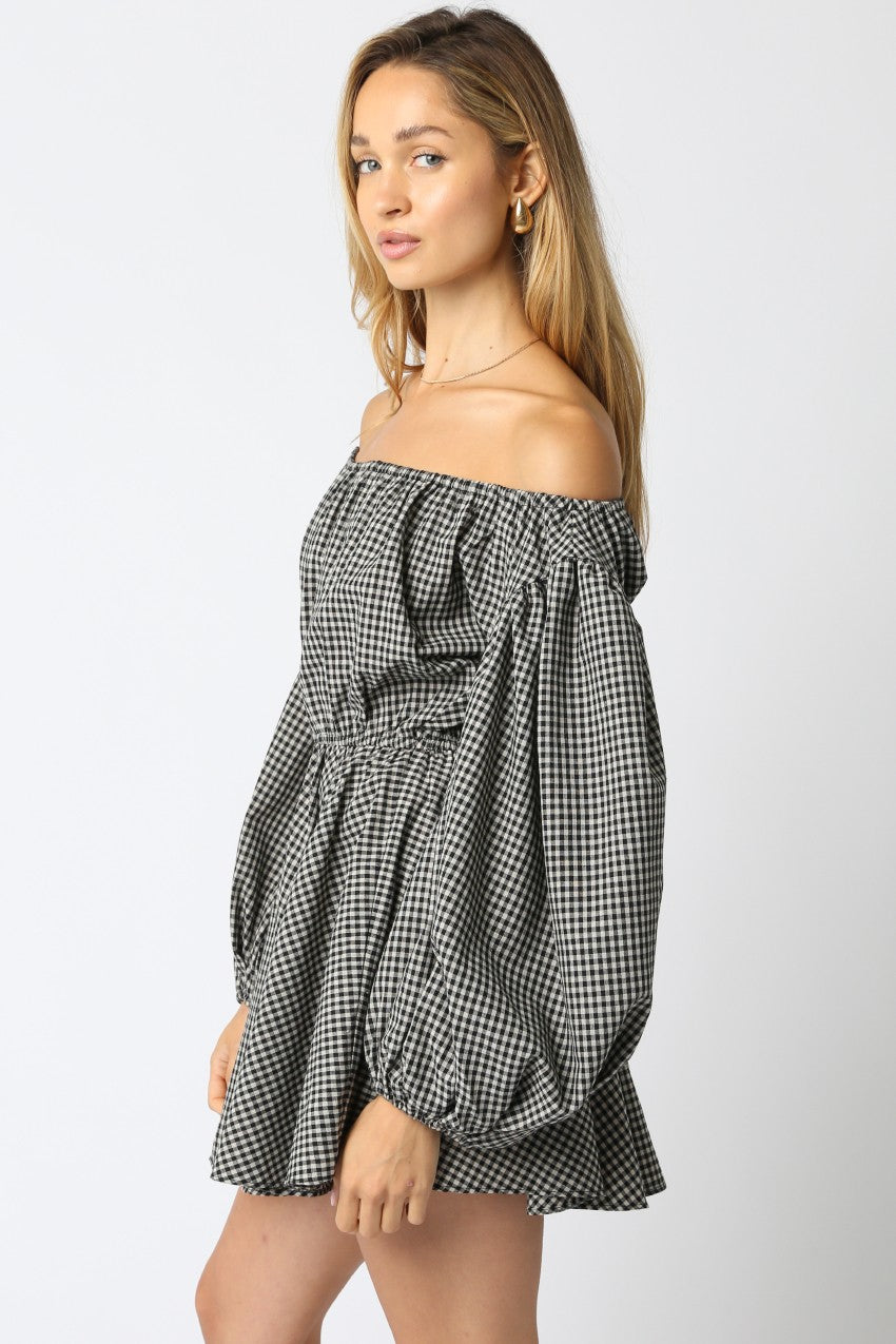 Aliyah Checkered Dress