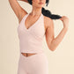 Kylie Halter Tank Pink
