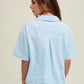 Wendy Sky Linen Top