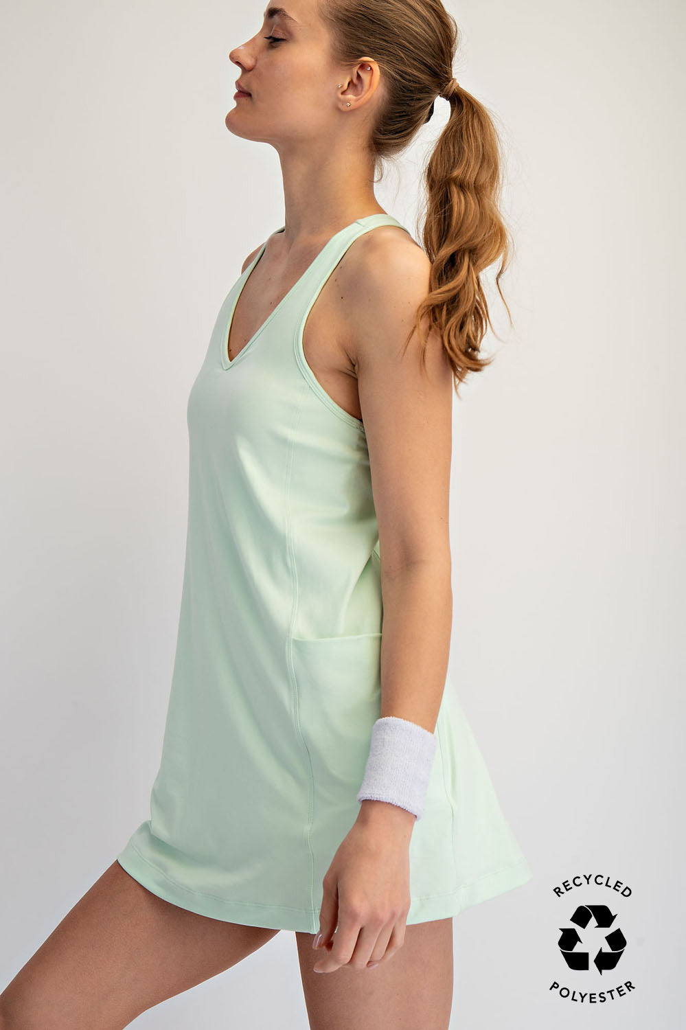 Butter V Shaped Skort Soft Mint
