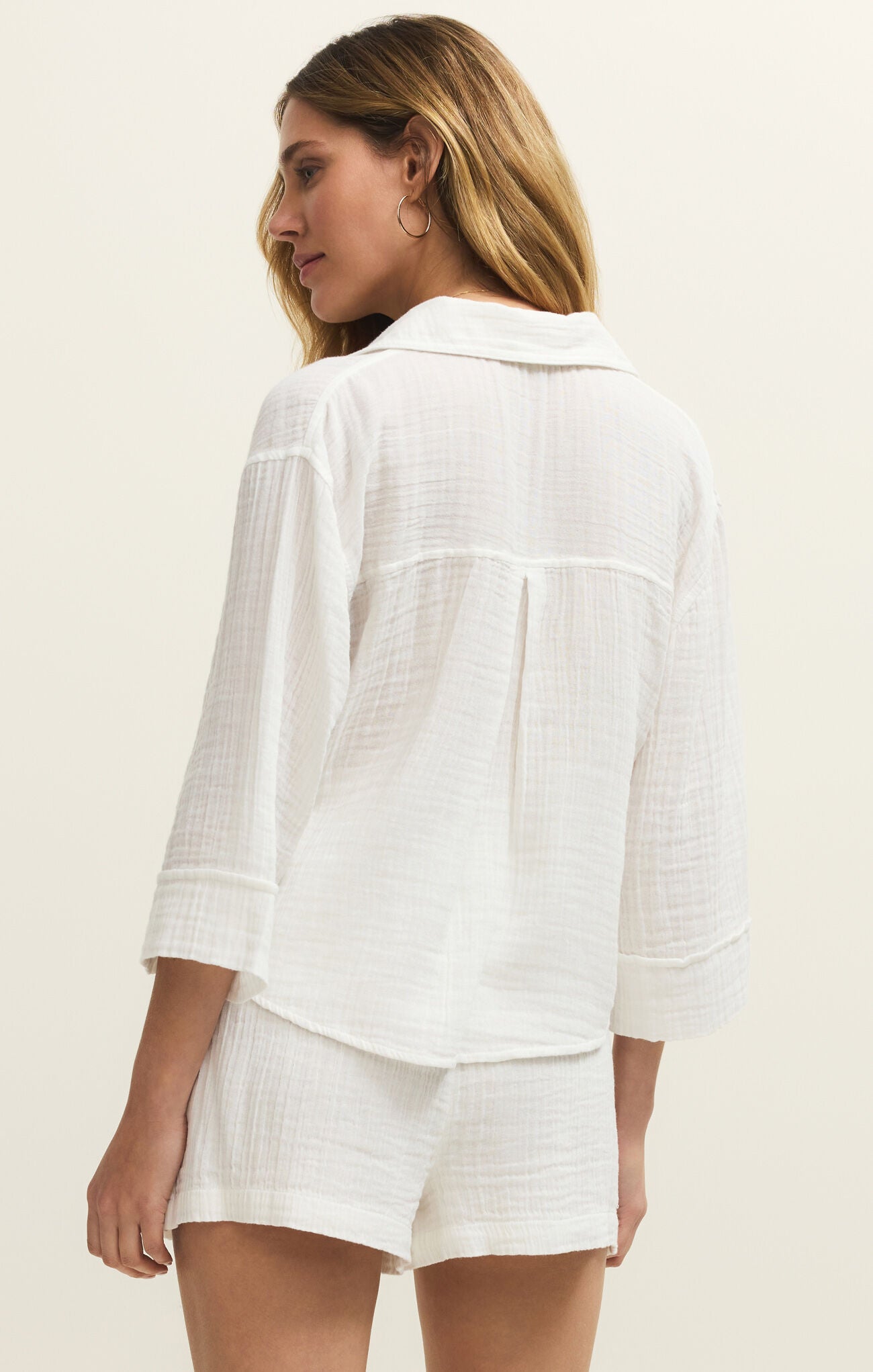 Z Supply HELENA SHIRT WHITE