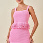 Daisy Pink Set Top