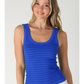 Reversible Striped Tank Top MULTIPLE COLORS