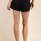 Stretch Woven 2 In 1 Active Shorts Black