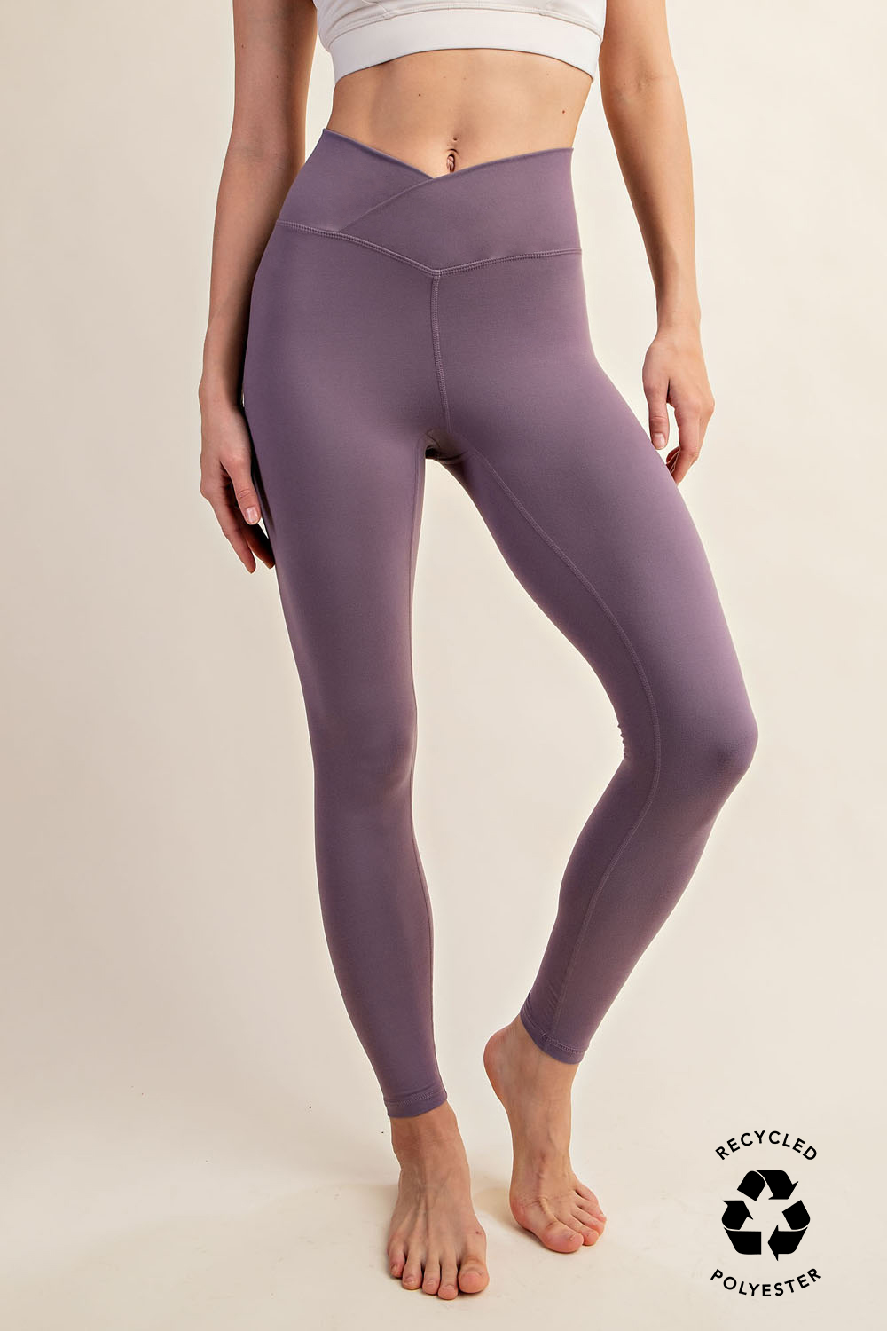 V Waist Mullberry Leggings
