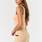 Lily taupe dress