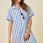 Daisy Navy Striped Dress