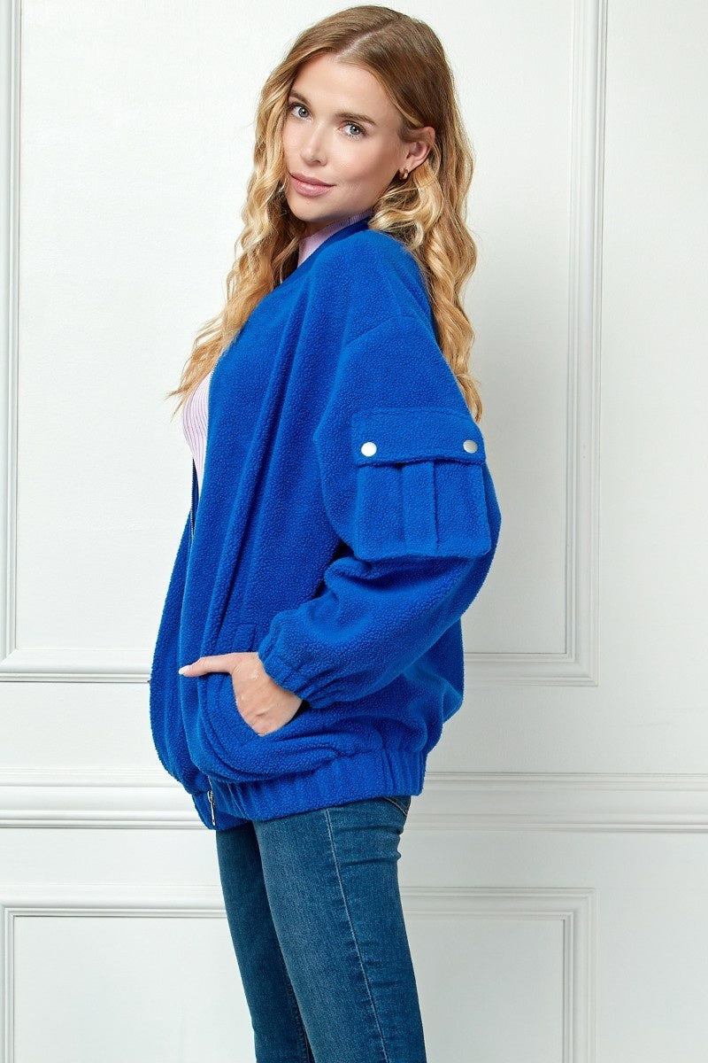 Vicki blue jacket