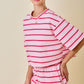 Diana Pink and White Set Top