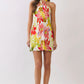 Tess Multi Halter Dress