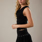 Leah Black Top