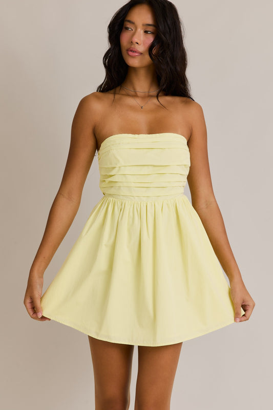 Lucy yellow dress