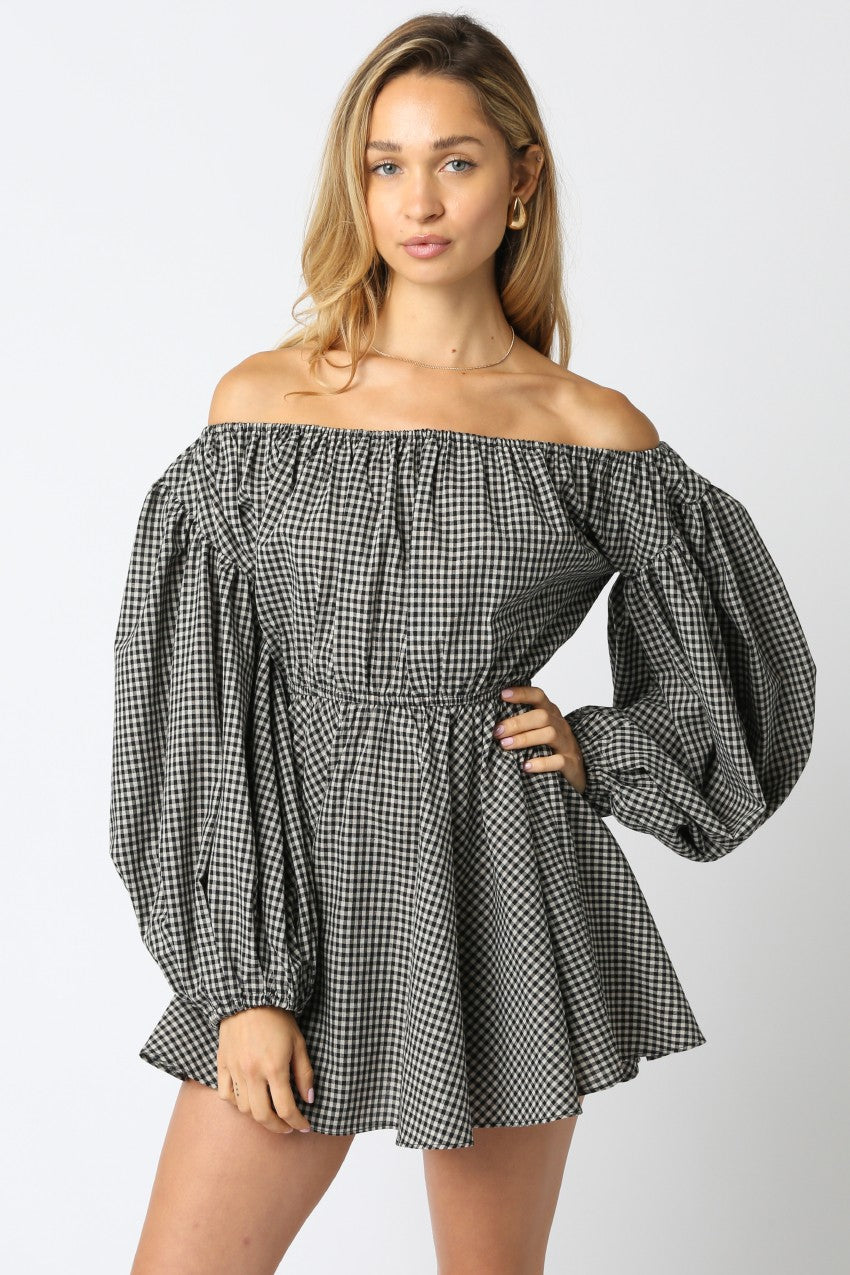 Aliyah Checkered Dress