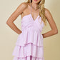 Dallas Lilac Pink Stripe Dress