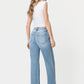 Vervet Super High Rise Distressed Vintage Flare Jeans